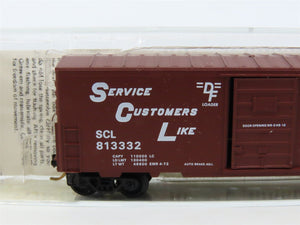 N Scale Kadee Micro-Trains MTL 24170 SCL Seaboard Coast Line 40' Box Car #813332