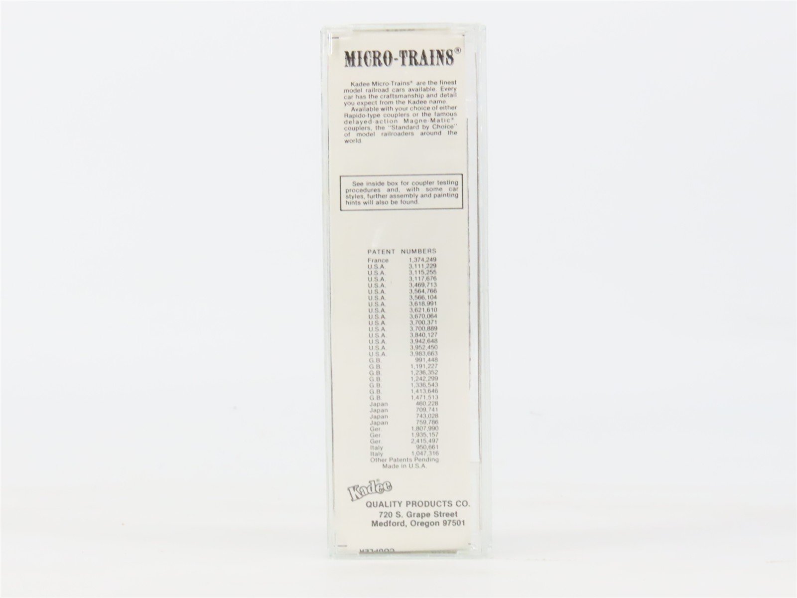 N Scale Kadee Micro-Trains MTL 24170 SCL Seaboard Coast Line 40' Box Car #813332