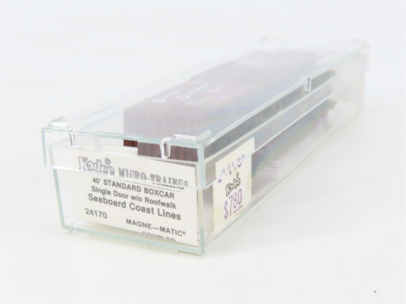 N Scale Kadee Micro-Trains MTL 24170 SCL Seaboard Coast Line 40' Box Car #813332