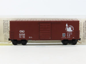 N Scale Kadee Micro-Trains MTL 24150 CNJ Jersey Central 40' Box Car #23740