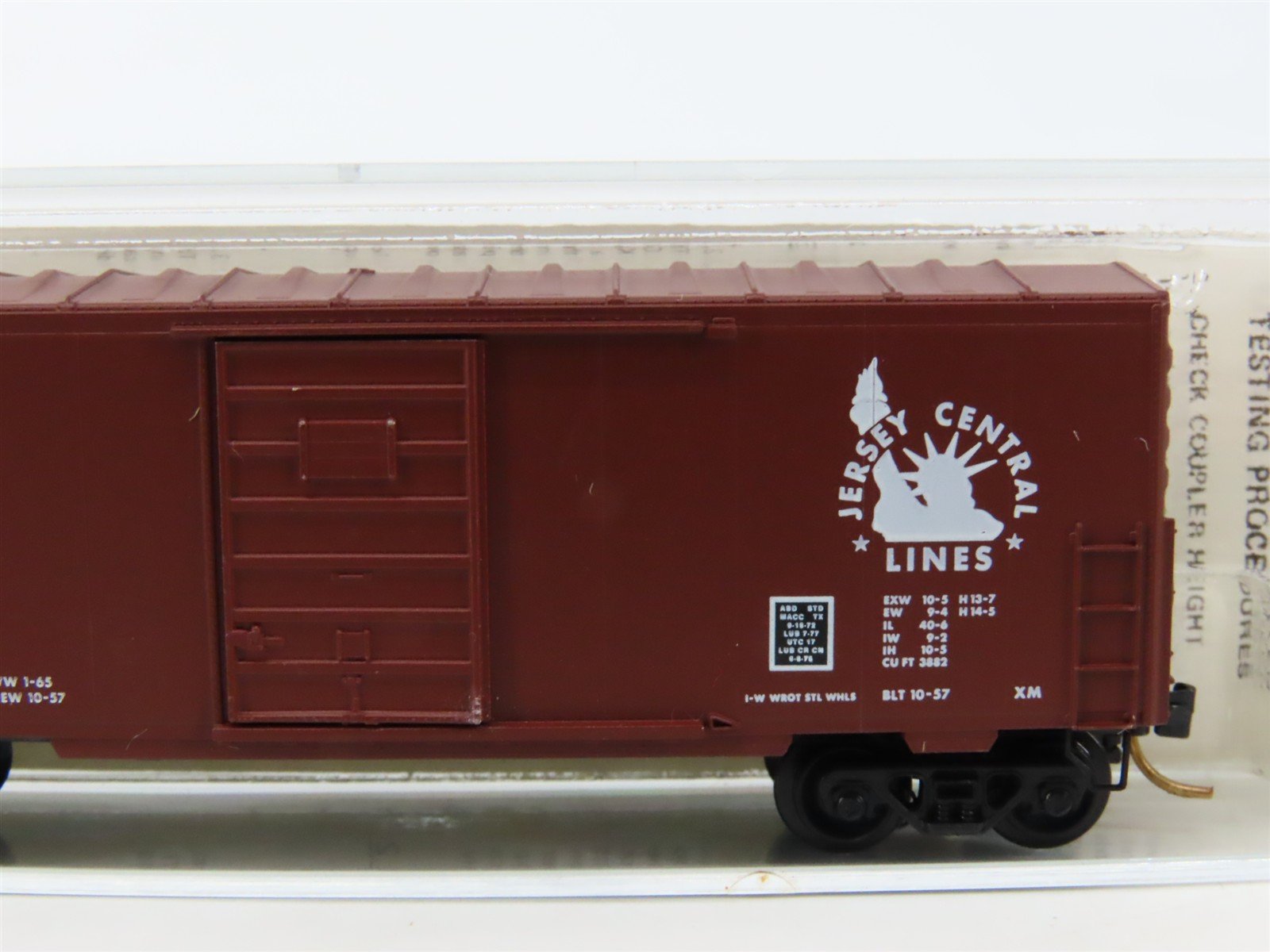N Scale Kadee Micro-Trains MTL 24150 CNJ Jersey Central 40' Box Car #23740
