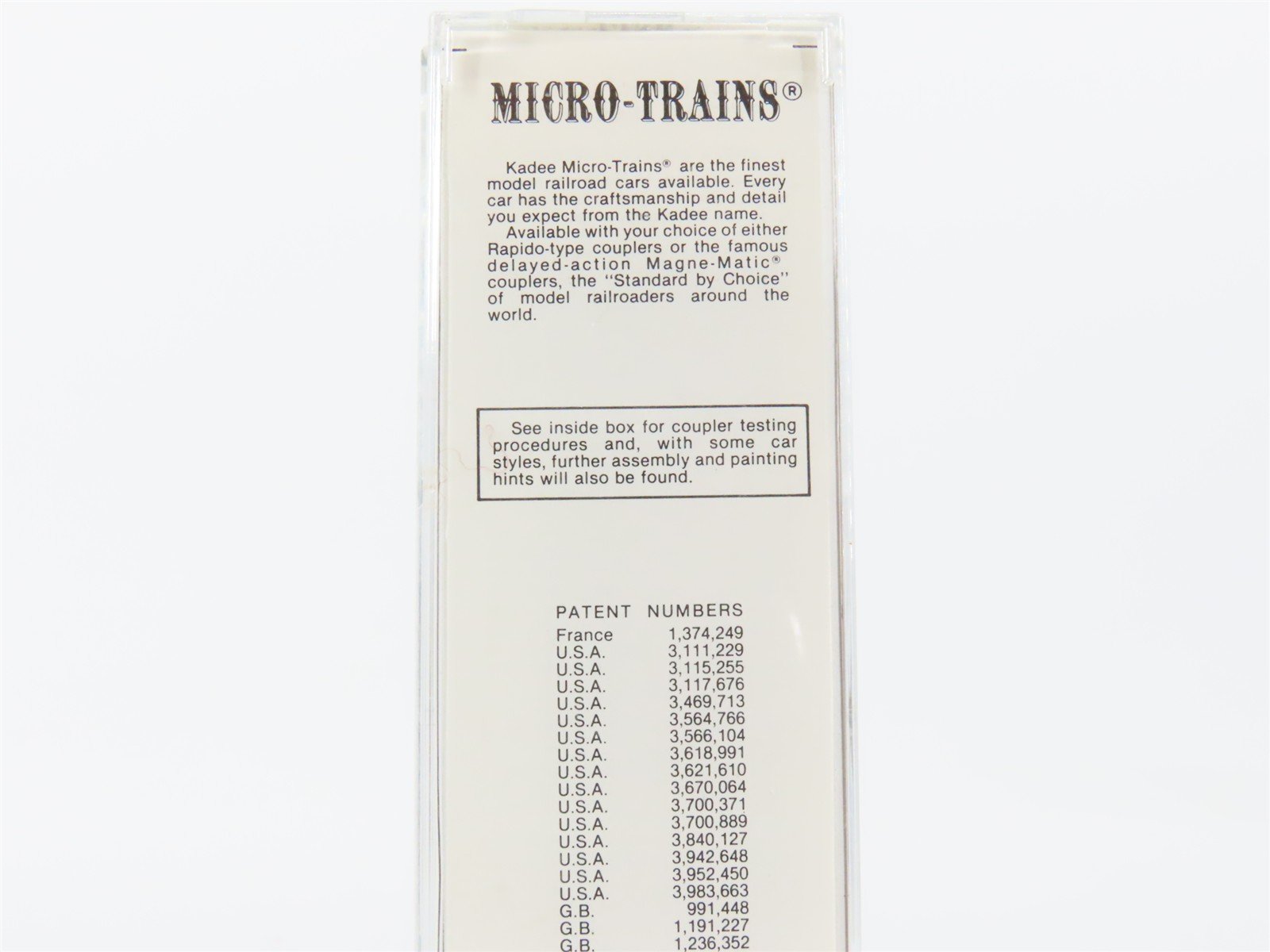 N Scale Kadee Micro-Trains MTL 24150 CNJ Jersey Central 40' Box Car #23740