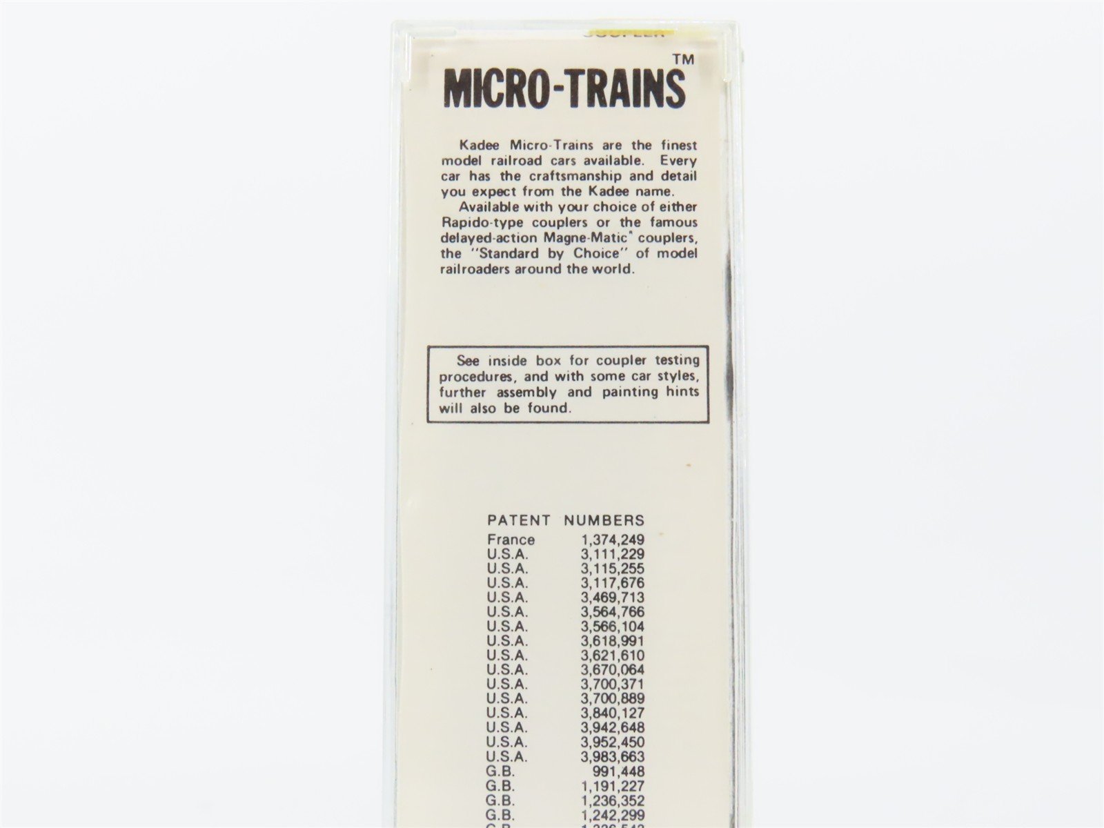 N Scale Kadee Micro-Trains MTL 24140 PICK Pickens 40' Single Door Box Car #40017