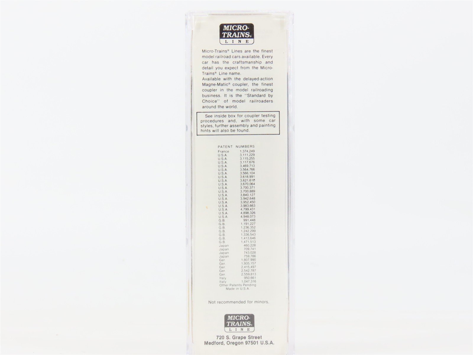 N Scale Micro-Trains MTL 24130 CR Conrail 40' Single Door Box Car #252689