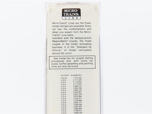 N Scale Micro-Trains MTL 24130 CR Conrail 40' Single Door Box Car #252689