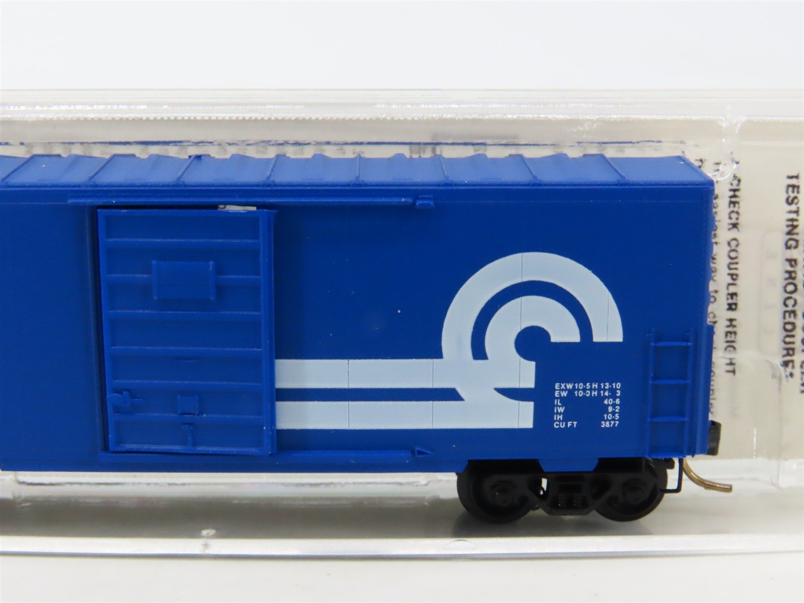 N Scale Micro-Trains MTL 24130 CR Conrail 40' Single Door Box Car #252689
