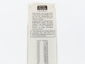 N Scale Micro-Trains MTL 24130 CR Conrail 40' Single Door Box Car #252689