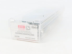 N Scale Micro-Trains MTL 24100 ONT Ontario Northland 40' Box Car #92002