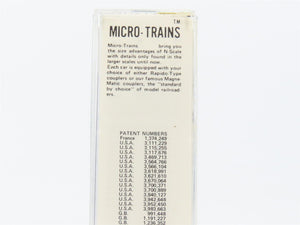 N Kadee Micro-Trains MTL 24110 OP&E Oregon Pacific & Eastern 40' Box Car #1033