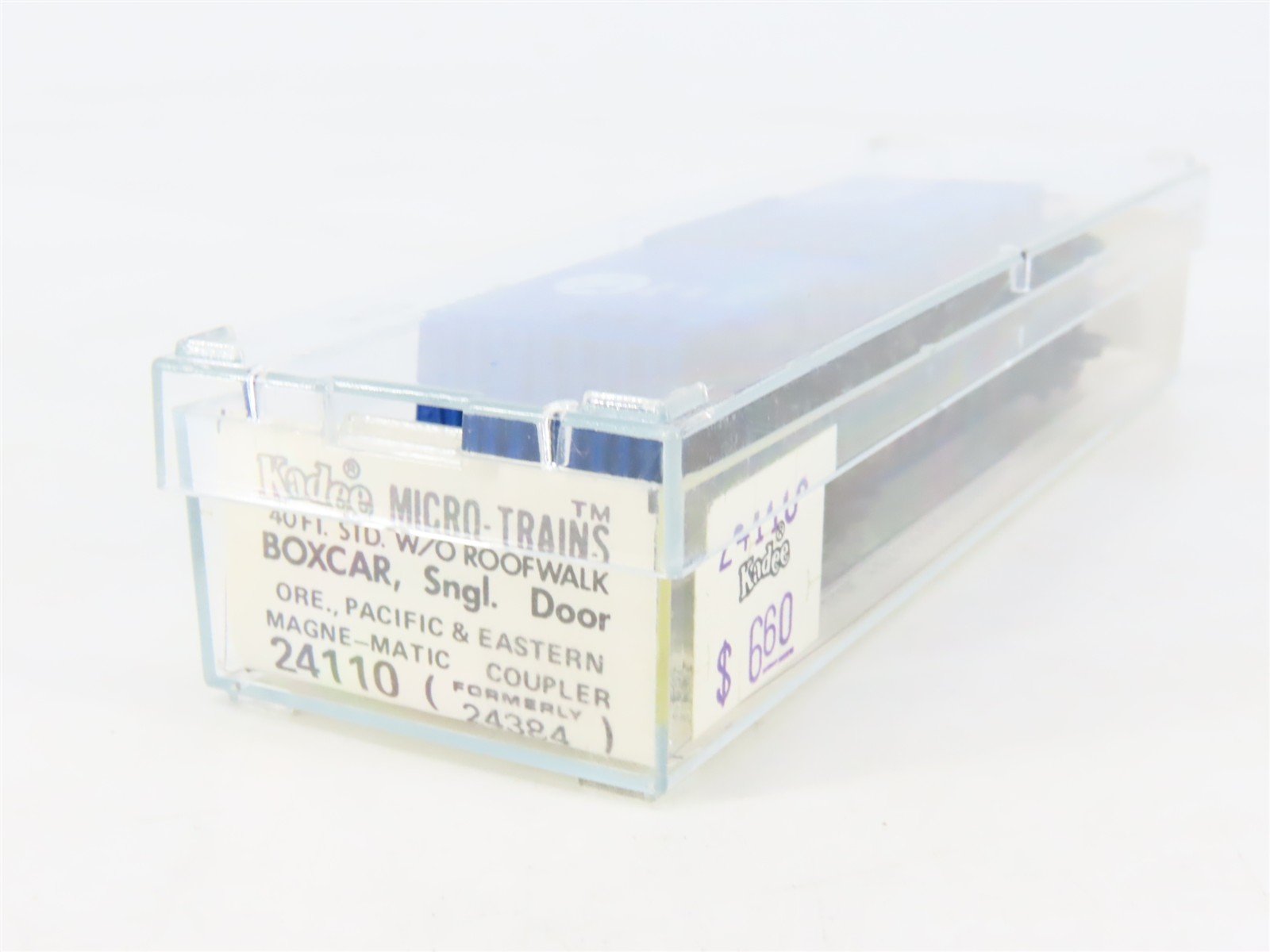 N Kadee Micro-Trains MTL 24110 OP&E Oregon Pacific & Eastern 40' Box Car #1033