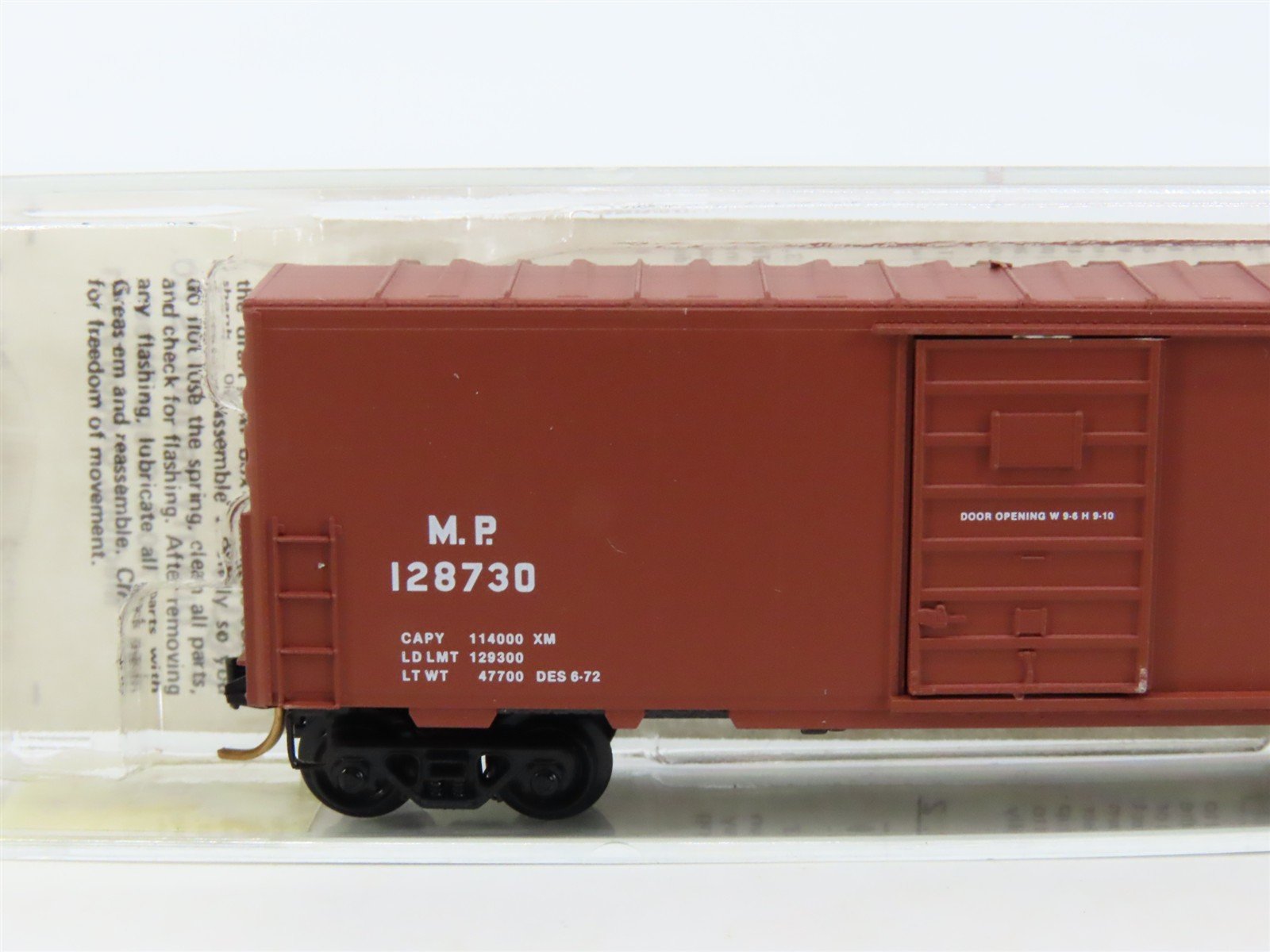 N Scale Kadee Micro-Trains MTL 24190 MP Missouri Pacific 40' Box Car #128730