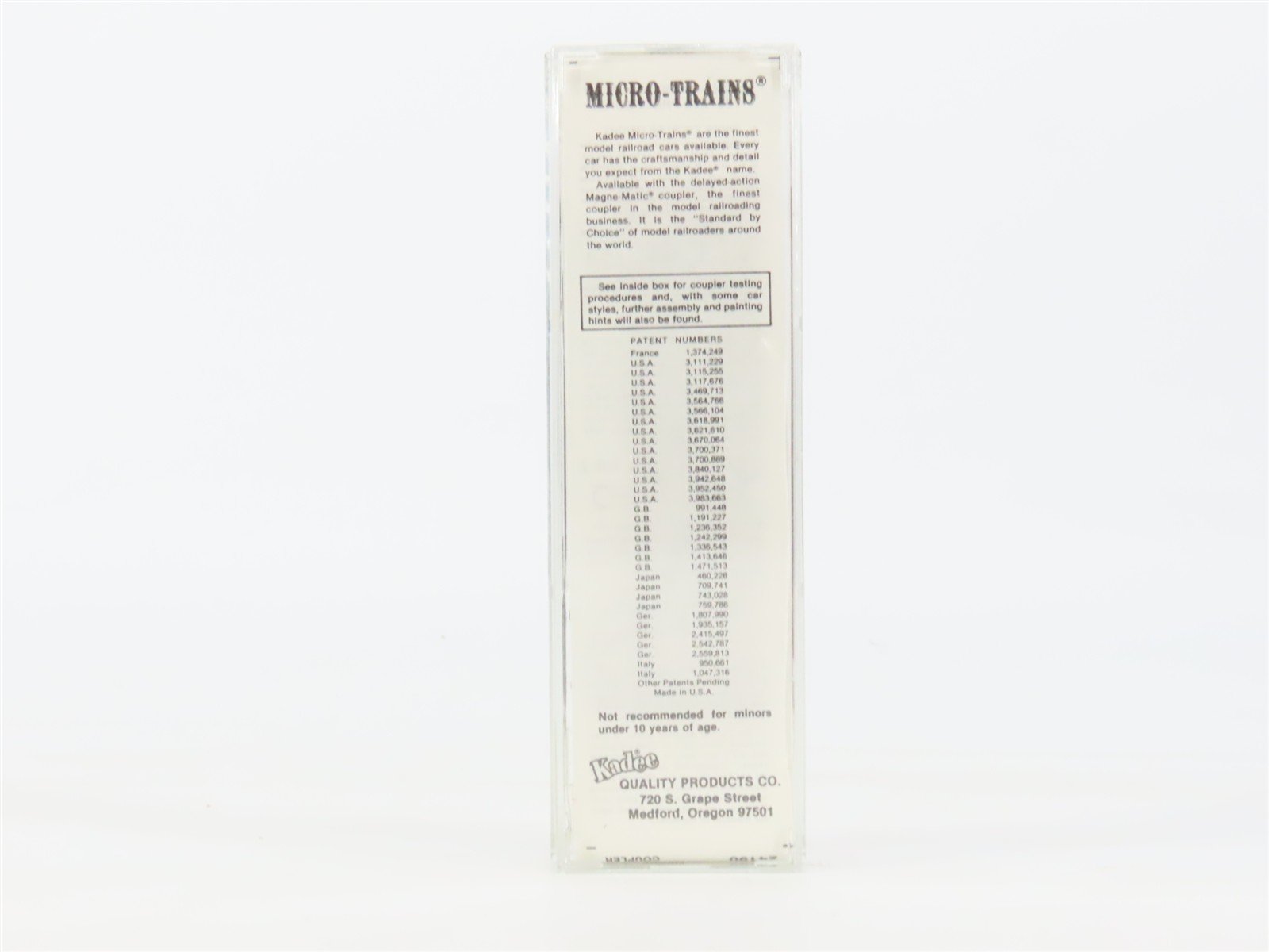 N Scale Kadee Micro-Trains MTL 24190 MP Missouri Pacific 40' Box Car #128730