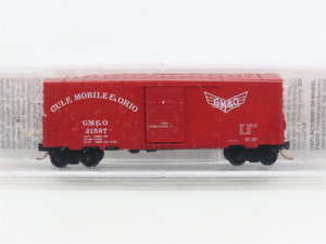 N Scale Micro-Trains MTL 24240 GM&O Gulf Mobile & Ohio 40' Box Car #21587