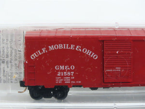 N Scale Micro-Trains MTL 24240 GM&O Gulf Mobile & Ohio 40' Box Car #21587