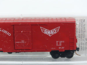 N Scale Micro-Trains MTL 24240 GM&O Gulf Mobile & Ohio 40' Box Car #21587