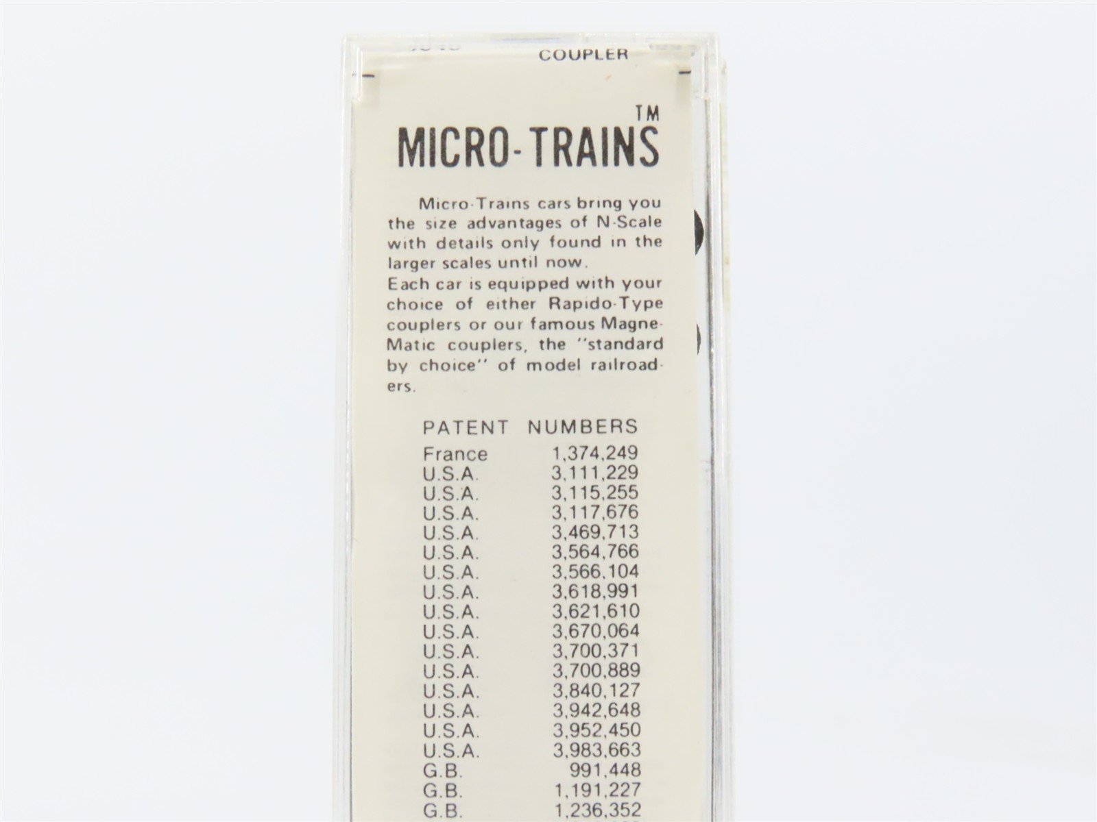 N Kadee Micro-Trains MTL 25040 CIRR Chattahoochee Industrial 50' Box Car #90054