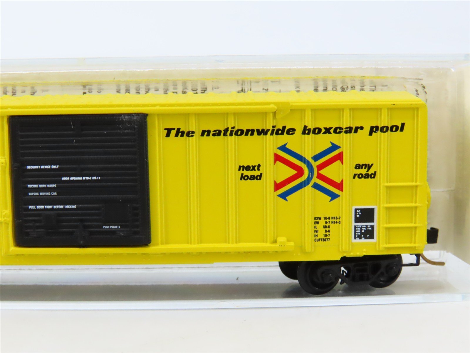 N Scale Kadee Micro-Trains MTL 25012 RBOX Railbox 50' Rib Side Box Car #17715