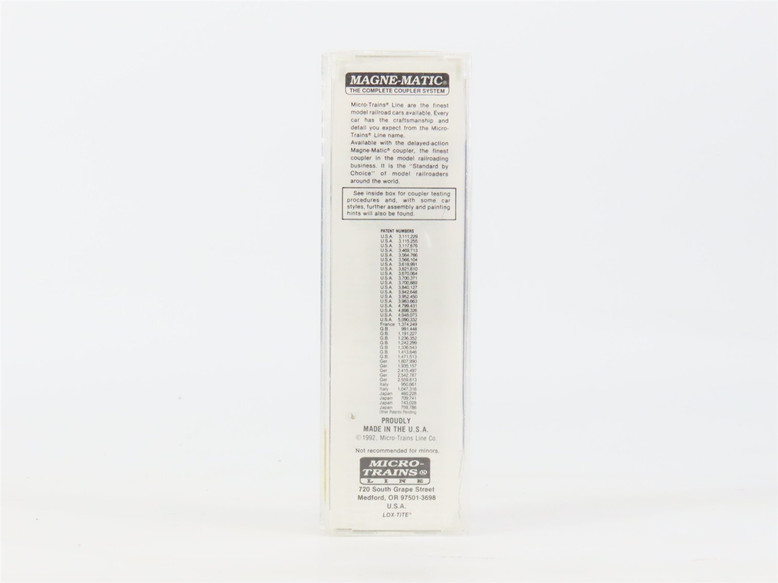 N Scale Micro-Trains MTL 24110 OP&E Oregon Pacific & Eastern 40' Box Car #1032