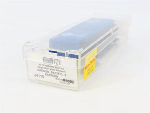 N Scale Micro-Trains MTL 24110 OP&E Oregon Pacific & Eastern 40' Box Car #1032