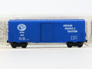 N Scale Micro-Trains MTL 24110 OP&E Oregon Pacific & Eastern 40' Box Car #1032