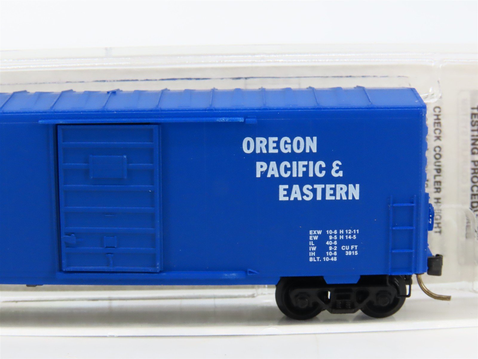 N Scale Micro-Trains MTL 24110 OP&E Oregon Pacific & Eastern 40' Box Car #1032