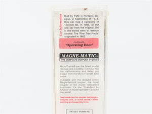 N Micro-Trains MTL 25020 MEC Maine Central Pine Tree Route 50' Box Car #31011