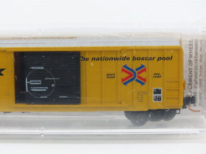N Scale Micro-Trains MTL 25010 RBOX Railbox 50' Single Door Box Car #17787