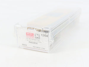 N Scale Micro-Trains MTL 25010 RBOX Railbox 50' Single Door Box Car #17787