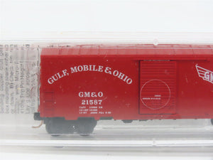 N Scale Micro-Trains MTL 24240 GM&O Gulf Mobile & Ohio 40' Box Car #21587