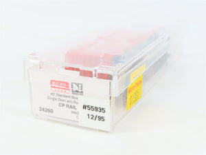 N Scale Micro-Trains MTL 24260 CP Rail 40' Single Door Box Car #55935