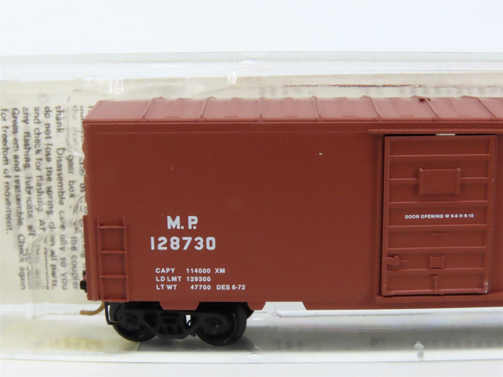 N Scale Kadee Micro-Trains MTL 24190 MP Missouri Pacific 40' Box Car #128730