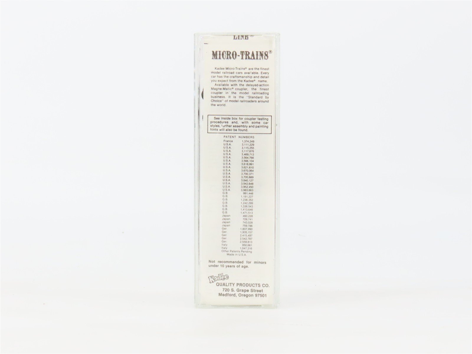 N Scale Kadee Micro-Trains MTL 24190 MP Missouri Pacific 40' Box Car #128730