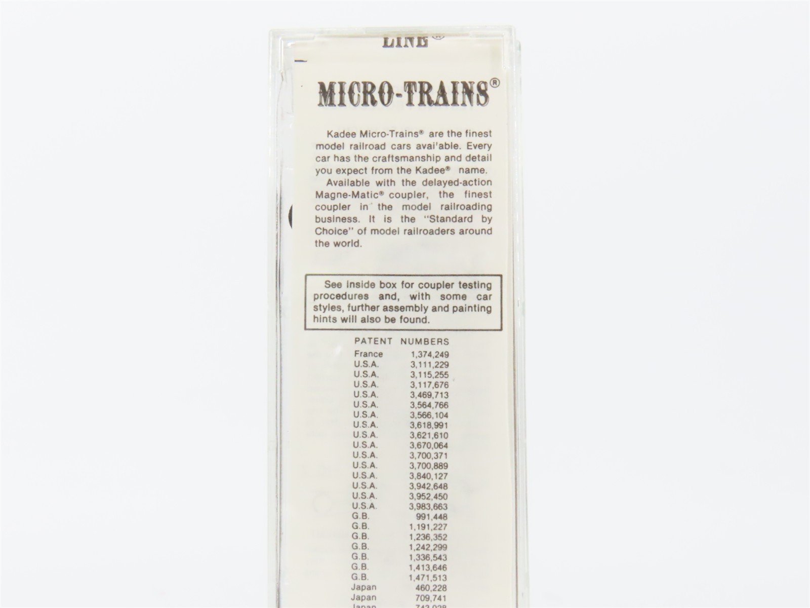 N Scale Kadee Micro-Trains MTL 24190 MP Missouri Pacific 40' Box Car #128730