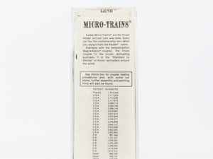 N Scale Kadee Micro-Trains MTL 24190 MP Missouri Pacific 40' Box Car #128730