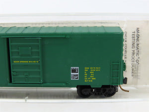 N Kadee Micro-Trains MTL 24210 A&StAB The Bay Line 40' Single Door Box Car #1320