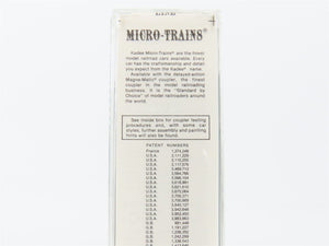 N Kadee Micro-Trains MTL 24210 A&StAB The Bay Line 40' Single Door Box Car #1320