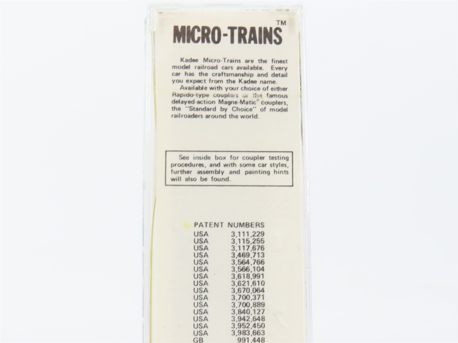 N Scale Kadee Micro-Trains MTL 25012 RBOX Railbox 50' Rib Side Box Car #17834