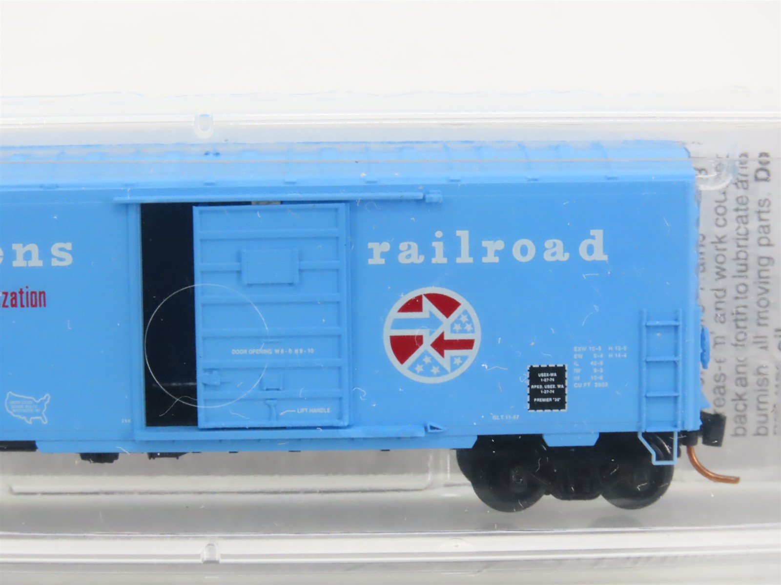 N Scale Micro-Trains MTL 02400140 PICK Pickens 40' Single Door Box Car #20039