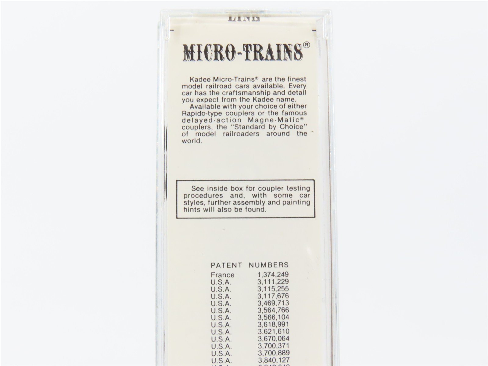 N Scale Kadee Micro-Trains MTL 24150 CNJ Jersey Central 40' Box Car #23740