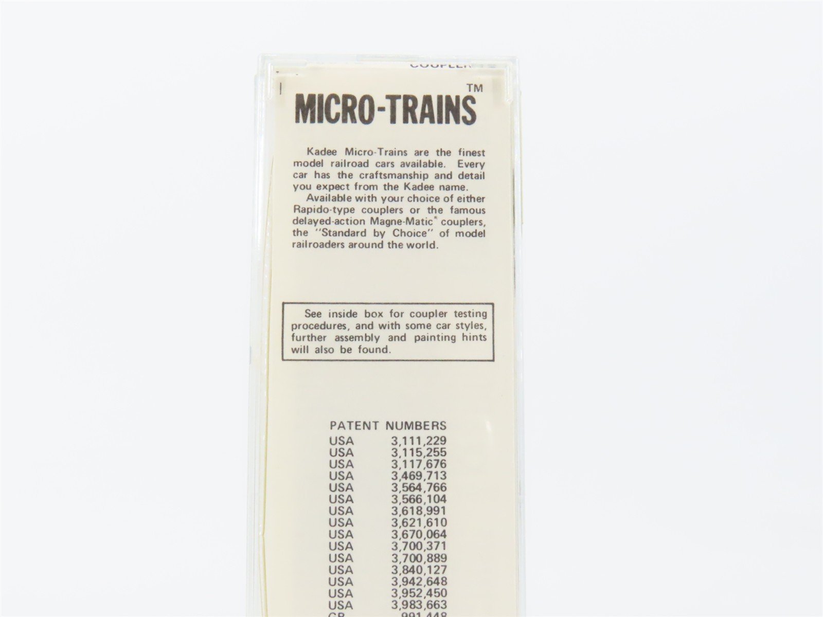N Scale Kadee Micro-Trains MTL 25012 RBOX Railbox 50' Single Door Box Car #17715