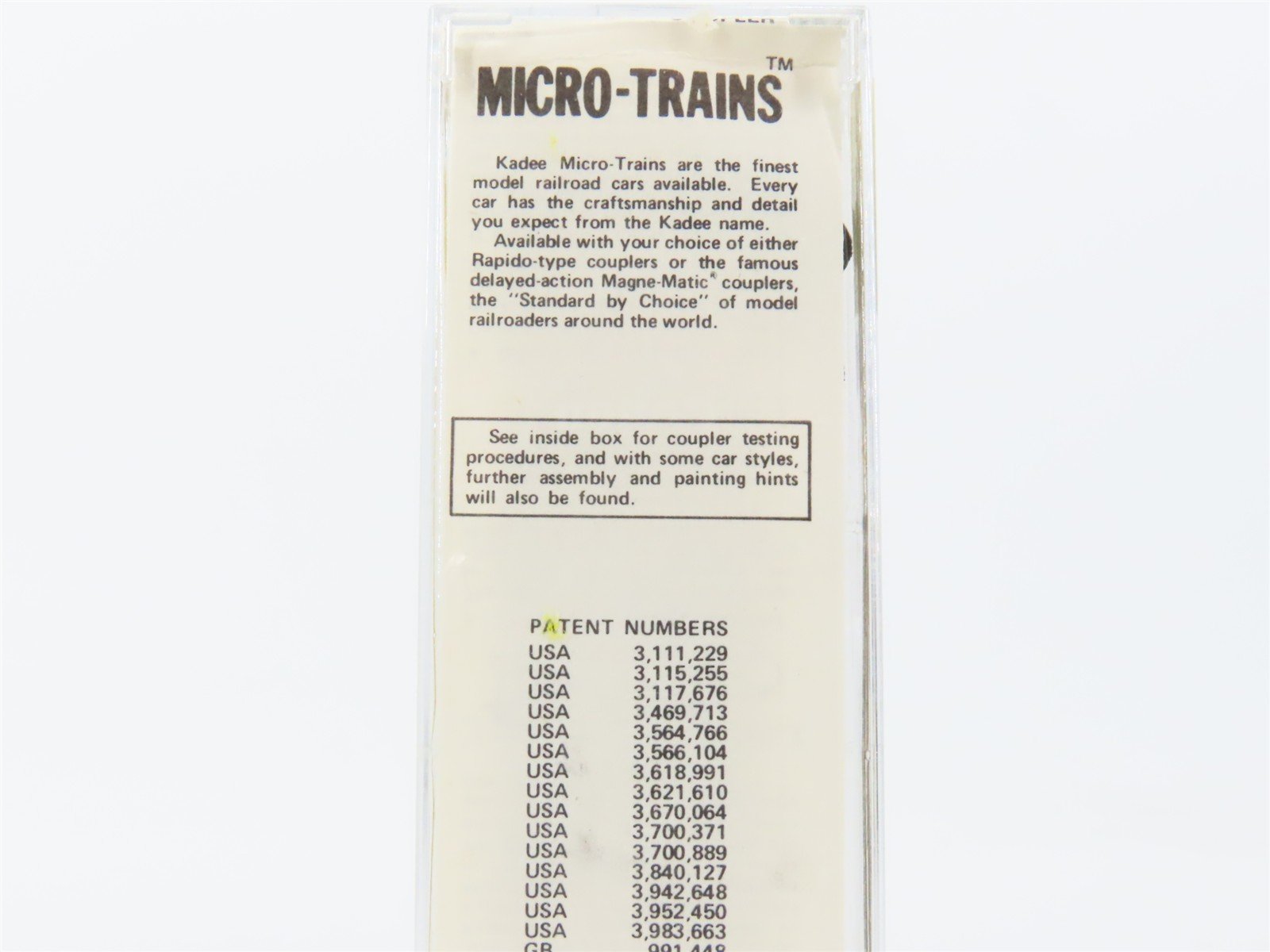 N Scale Kadee Micro-Trains MTL 25012 RBOX Railbox 50' Single Door Box Car #17723