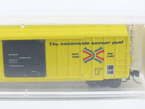 N Scale Kadee Micro-Trains MTL 25012 RBOX Railbox 50' Single Door Box Car #17771