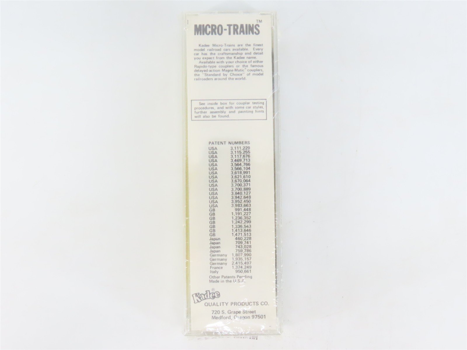 N Scale Kadee Micro-Trains MTL 25012 RBOX Railbox 50' Single Door Box Car #17771