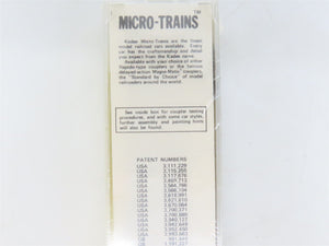 N Scale Kadee Micro-Trains MTL 25012 RBOX Railbox 50' Single Door Box Car #17771