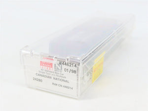 N Scale Micro-Trains MTL 24280 CN Canadian National Manitoba 40' Box Car #446214