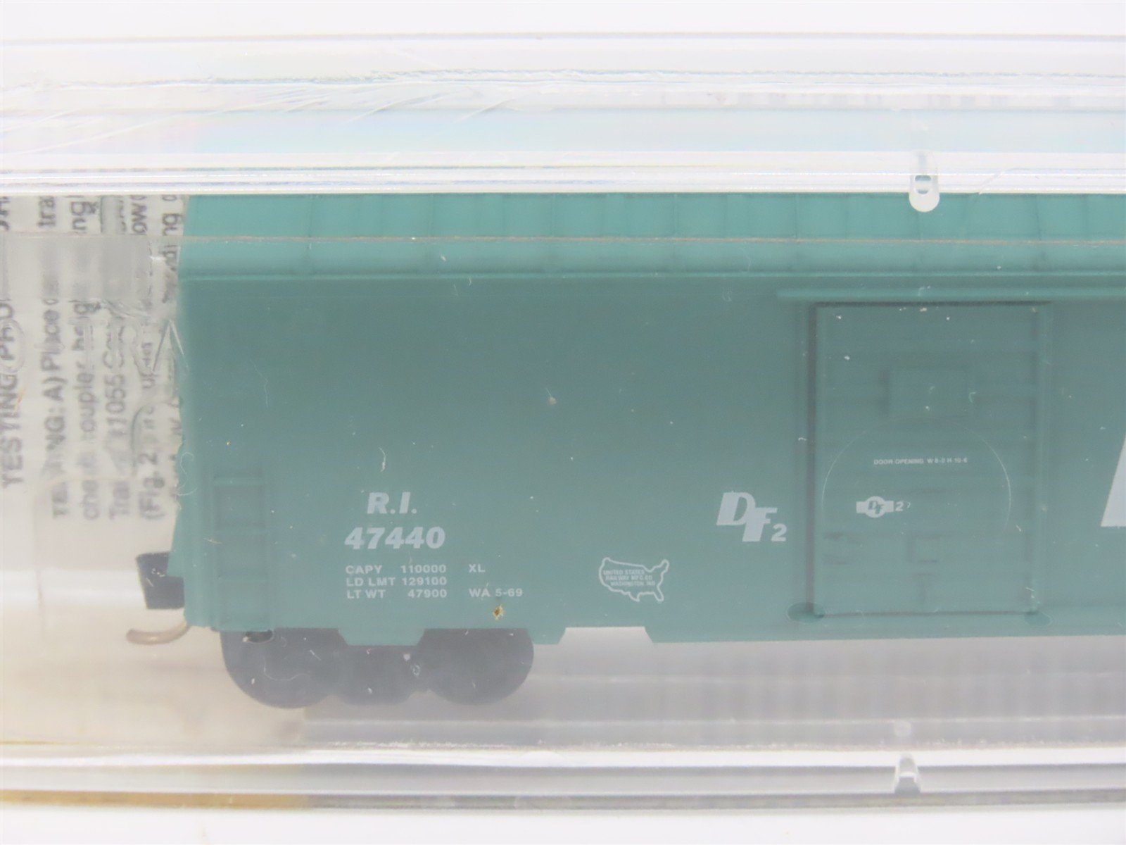 N Scale Micro-Trains MTL 24270 RI Rock Island 40' Single Door Box Car #47440