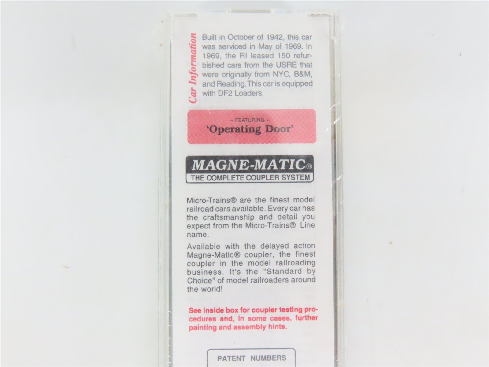 N Scale Micro-Trains MTL 24270 RI Rock Island 40' Single Door Box Car #47440