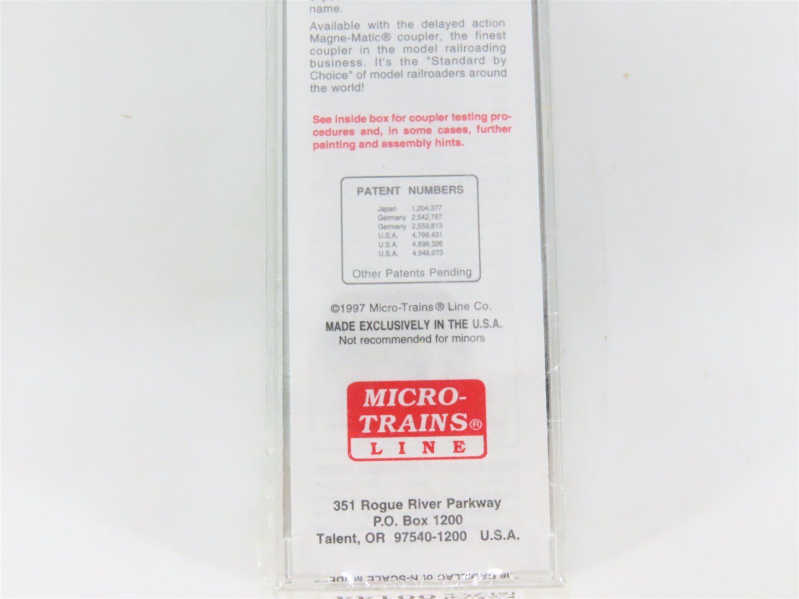 N Scale Micro-Trains MTL 24270 RI Rock Island 40' Single Door Box Car #47440