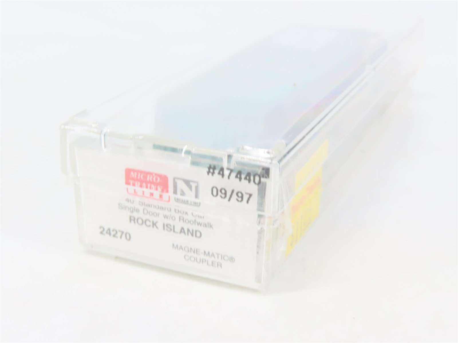 N Scale Micro-Trains MTL 24270 RI Rock Island 40' Single Door Box Car #47440