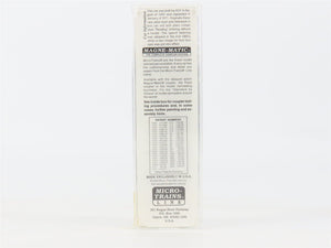N Scale Micro-Trains MTL 24230 RDG Reading Lines 40' Single Door Box Car #106007